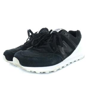 New Balance ML574WA ローカットスニーカー ブラック