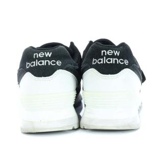 New Balance ML574WA ローカットスニーカー ブラック