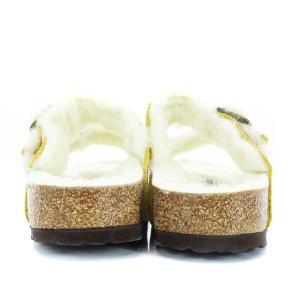 BIRKENSTOCK Arizona Shearling サンダル 38 イエロー