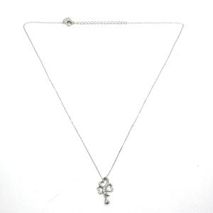 4℃ 2005年クリスマス限定 ハートツリーネックレス ストーン K18WG