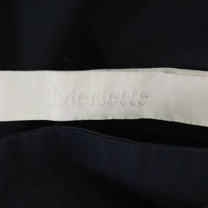 Merlette ティアードワンピース ひざ丈 XS 紺