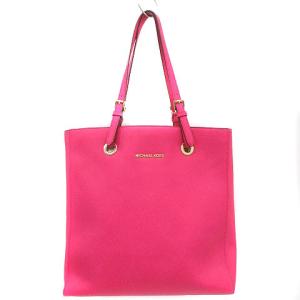 ロゴレザートートバッグ ピンク