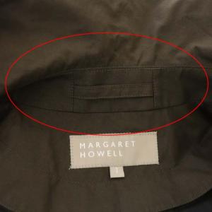 MARGARET HOWELL 19AW WATER REPELLENT LIGHT COTTON POPLIN ステンカラーコート