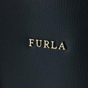 FURLA 2wayレザートートバッグ ネイビー