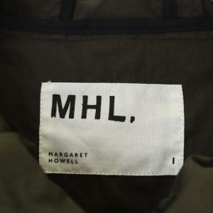MHL. PROOFED FINE COTTON TWILL マウンテンジャケット ミドル丈 1 カーキ