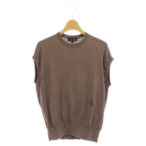 天竺編みニット 2 ブラウン