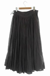 Deuxieme Classe 20SS カディースカート ギャザー チャコール