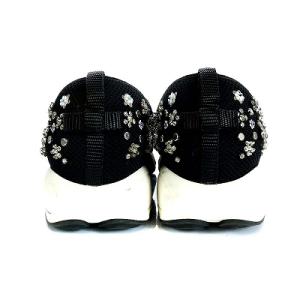 Christian Dior DIOR FUSION ブティック限定 ブラックテクニカルファブリック スニーカー ナイロン 刺繍