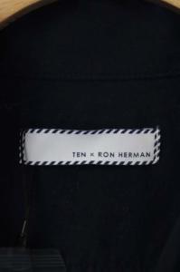 Ron Herman TEN カフタンワンピース マキシ ギャザー ネイビー