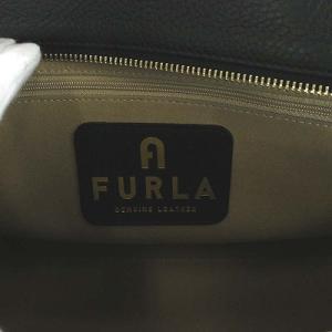 FURLA MERAVIGLIA L TOTE 2WAY トートバッグ レザー ブラック