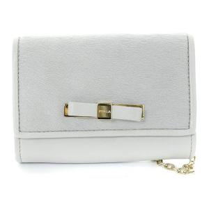 チェーンミニショルダーバッグ グレー