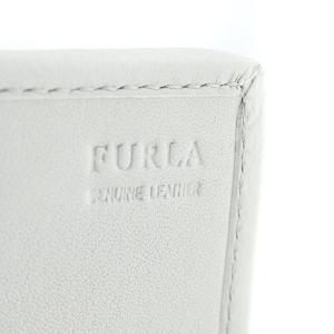 FURLA チェーンミニショルダーバッグ グレー
