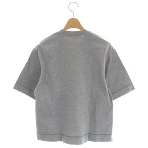 Drawer プリントエンブレムTEE Tシャツ カットソー グレー ブラック