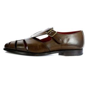 Crockett & Jones FISHERMAN グルカサンダル レザー 牛革 9 27.0cm