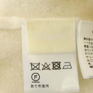 Diagram GRACE CONTINENTAL ニット カーディガン 長袖 ベルト付き Vネック 36 アイボリー