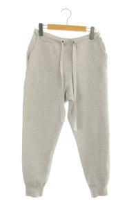 20SS 16Gダブルフェイスニットパンツ 1 グレー