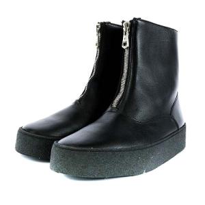 1PIU1UGUALE3 SANDERS CURLING ZIP BOOTS 7 黒