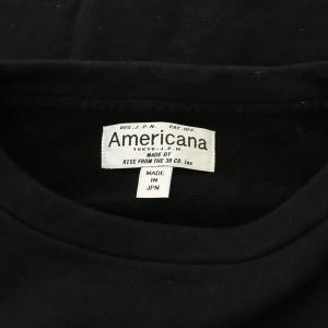 AMERICANA AP STUDIO別注 フレアスウェット プルオーバー トレーナー 長袖 ブラック