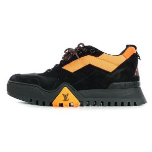 LOUIS VUITTON 19AW Virgil Ablon ハイキングライン アンクルスニーカー 厚底 9 ブラック