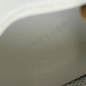 JOHN LOBB スニーカー レザー切替 ローカット 27.5cm