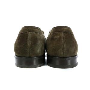 JOHN LOBB ADLEY コインローファー スエード 27cm 茶