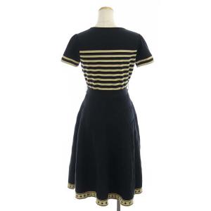 M'S GRACY 20SS Border One-piece 36 ブラック