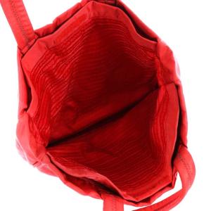 PRADA ナイロントートバッグ レッド