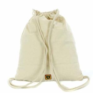 HUMAN MADE プリントキャンバスナップサック アイボリー