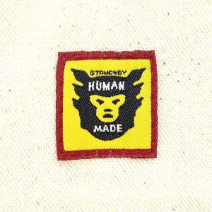 HUMAN MADE プリントキャンバスナップサック アイボリー