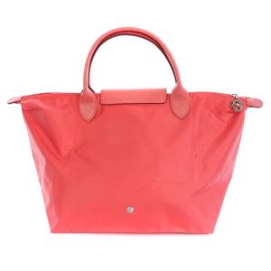Longchamp ルプリアージュ トートバッグ ナイロン レッド