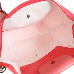 Longchamp ルプリアージュ トートバッグ ナイロン レッド