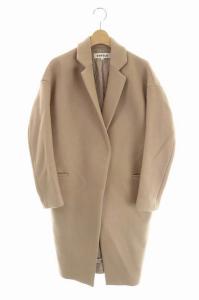 チェスターコート ウール ロング 36 ベージュ