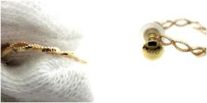 agete 20SS フープ ツイスト イヤリング セット K10YG