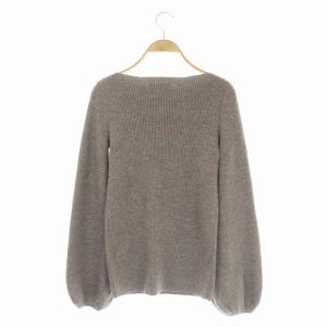 Ron Herman DEMYLEE AMALIA KNIT ボリュームスリーブニット セーター リブ ボートネック S