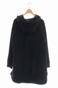 MONCLER MAGLIA GIROCOLLO チュニック スウェット M 黒