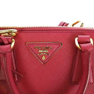 PRADA BL0838 SAFFIANO LUX ハンドバッグ 2WAY 牛革 ピンク