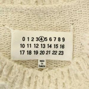 Maison Margiela S51GP0211 21SS オーバーサイズプルオーバーニット S アイボリー