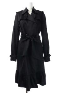 OFFICINA byDINAMO ロングトレンチコート ブラック