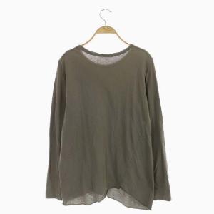 Deuxieme Classe 20SS Layering クルーネック長袖Tシャツ グレージュ