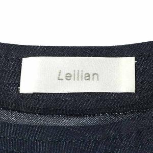 Leilian デニムワンピース 9 ネイビー
