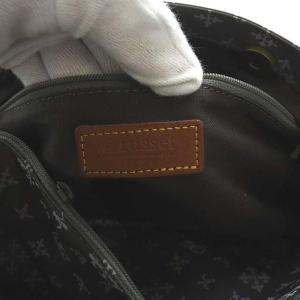 russet ナイロンハンドバッグ グレー