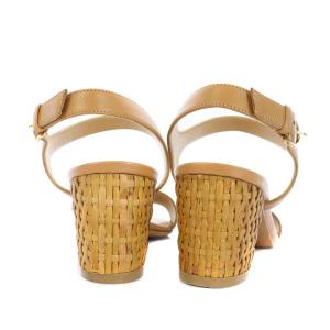 Salvatore Ferragamo MADISON 5cm ストラップサンダル 5D ブラウン