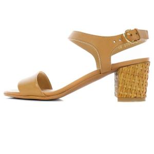 Salvatore Ferragamo MADISON 5cm ストラップサンダル 5D ブラウン