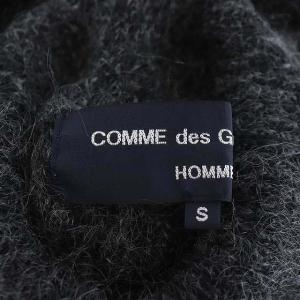 COMME des GARCONS HOMME AD2016 タートルネックニットセーター S ブラック