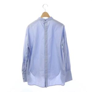 ENFOLD ボリュームスリーブシャツ ライトブルー