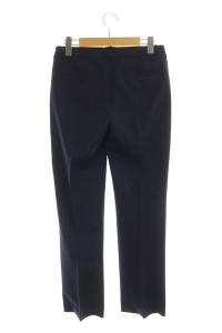 Theory 19年製 パンツ スラックス スリム ストレッチ 0 ネイビー