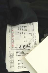 sacai Buckle Skirt スカート ブランケット ロゴ ロング タイト 2 グレー ネイビー