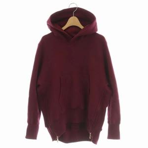 Deuxieme Classe別注 20AW HOODIE サイドジップパーカー ボルドー