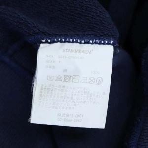 STAMMBAUM アパルトモン取り扱い 20SS SWEAT PARKA F ネイビー