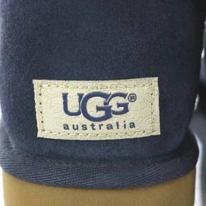UGG australia 5854 W CLASSIC MINI ムートンブーツ 22cm ネイビー